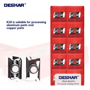 Твердосплавна пластина APKT 1003PDFR-AL K10 DESKAR